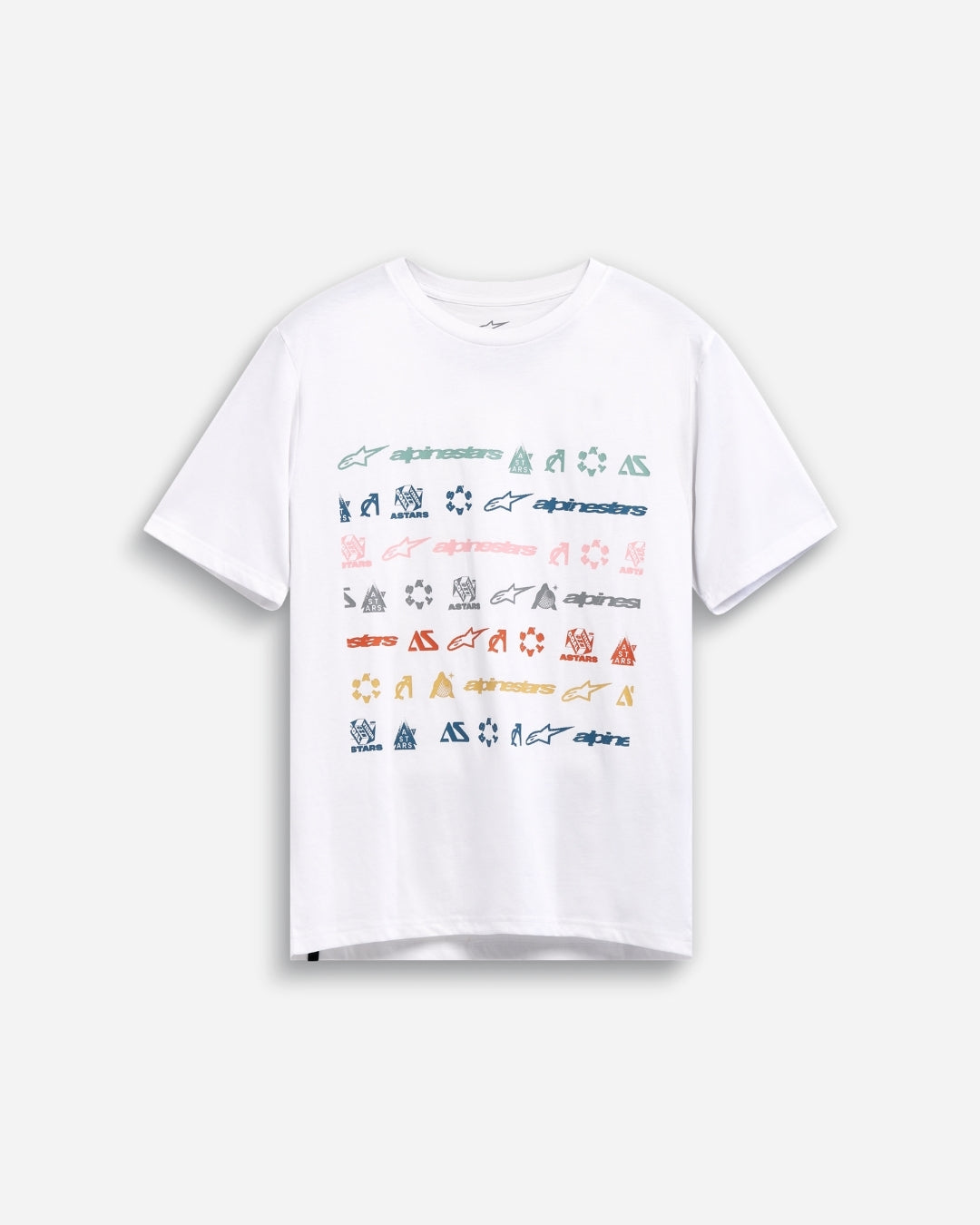 Alpinestars Glyfs Kurzarm-T-Shirt – Weiß