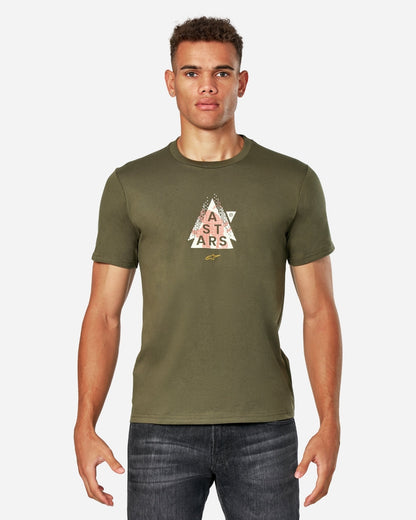 T-Shirt manches courtes Alpinestars Soloist - Vert