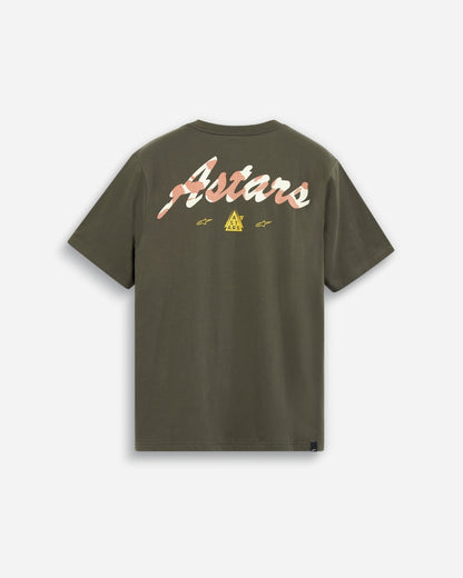 T-Shirt manches courtes Alpinestars Soloist - Vert