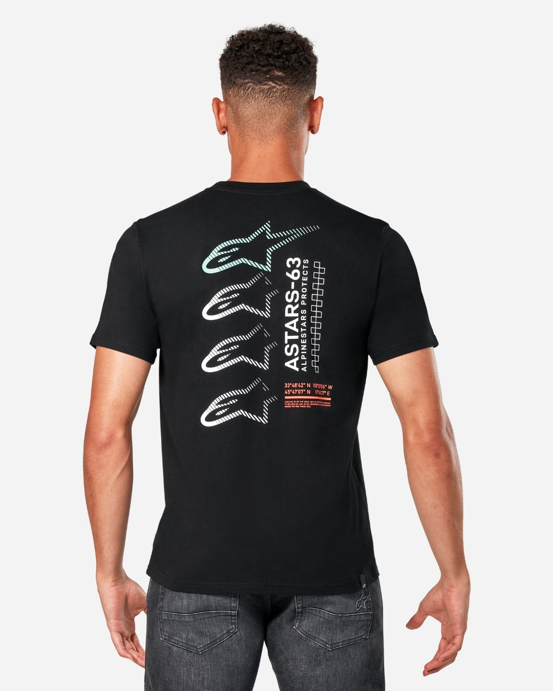 Maglietta a maniche corte Alpinestars Sequel - Nera