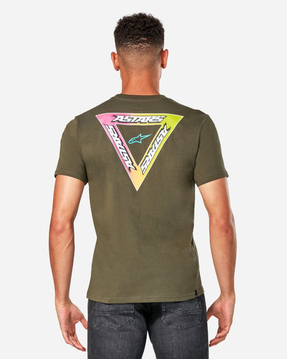 Maglietta a maniche corte Alpinestars Invert - Verde