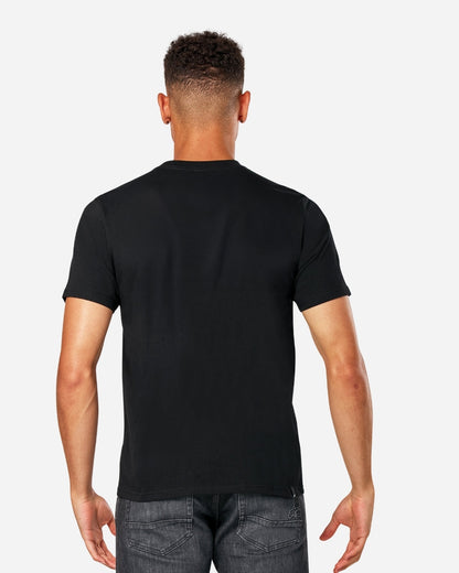 Alpinestars Kurzarm-T-Shirt mit Muster - Schwarz