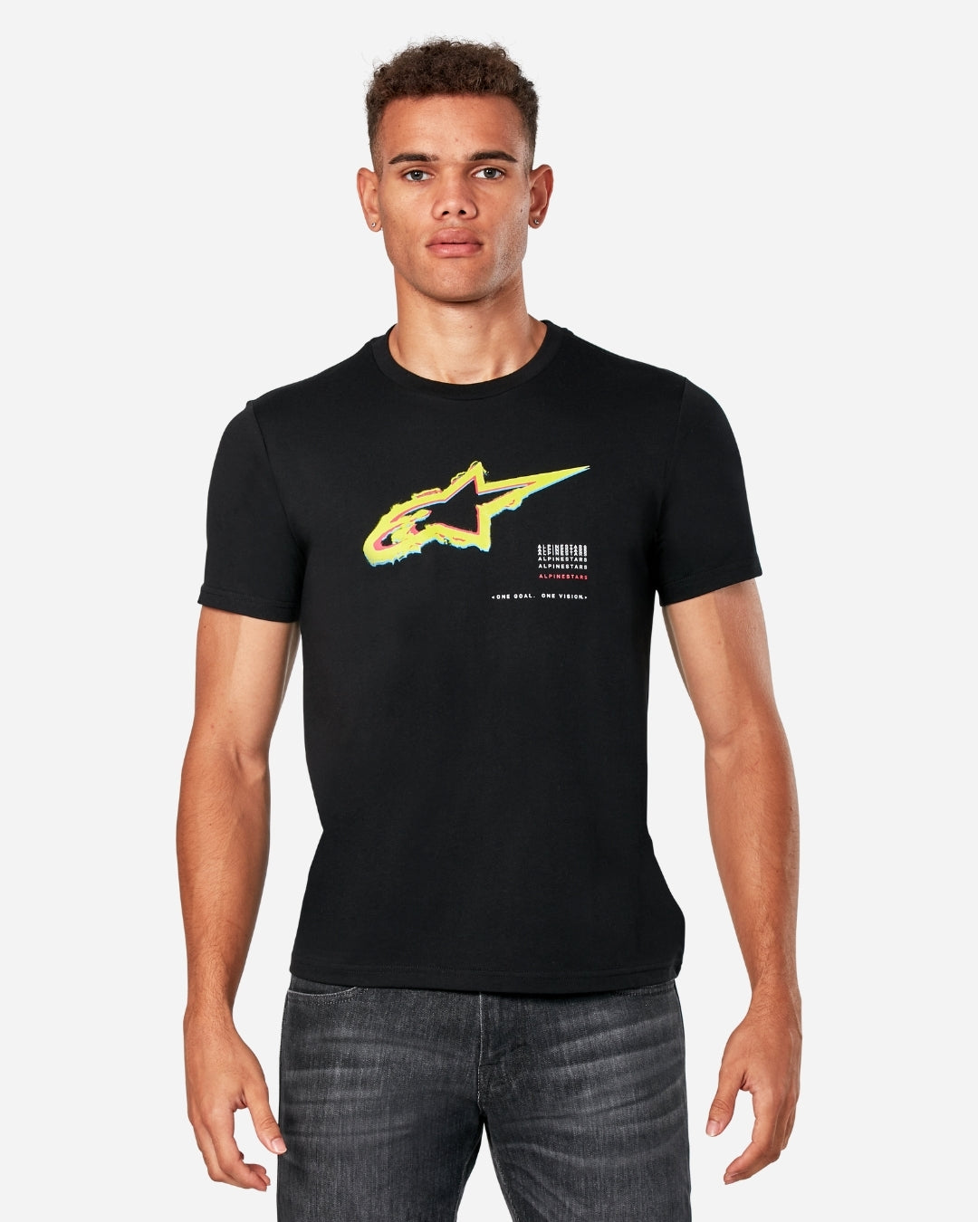 T-Shirt manches courtes Alpinestars Electrica - Noir