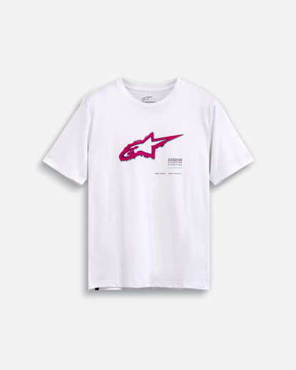 T-Shirt manches courtes Alpinestars Electrica - Blanc