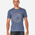 Maglietta a maniche corte Alpinestars Concentric - Blu