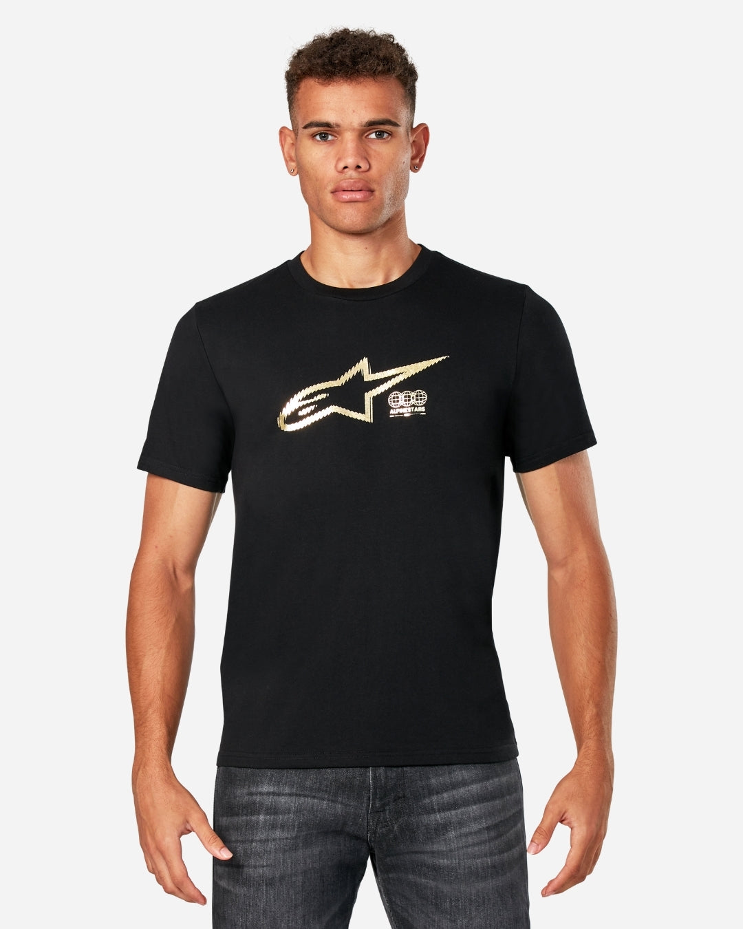 Alpinestars Golden Short Sleeve T-Shirt - Black