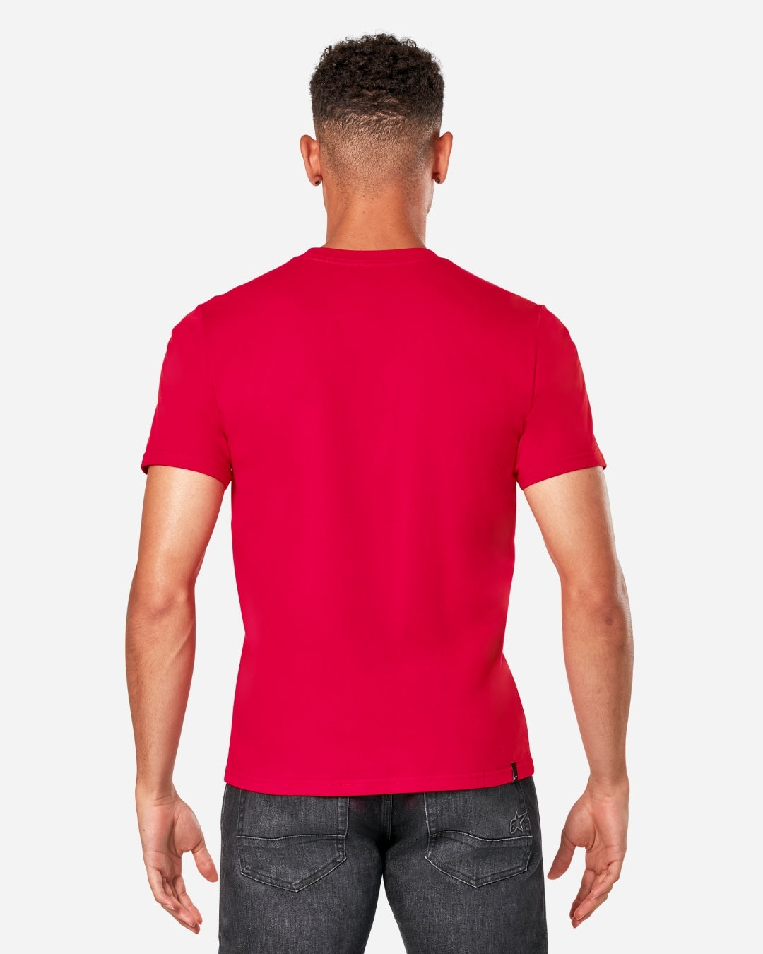 Maglietta ellittica a maniche corte - Rossa