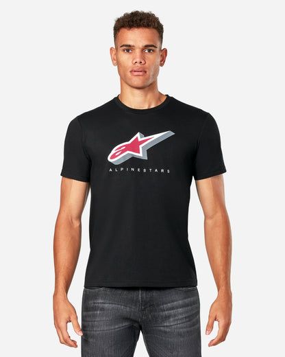 T-Shirt manches courtes Alpinestars Quicker - Noir
