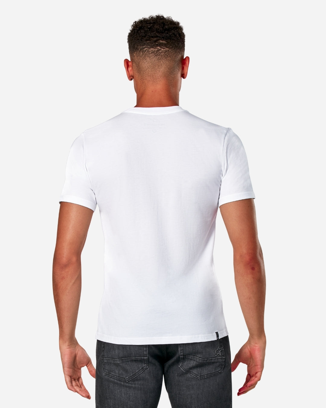 Alpinestars Linear Trace Kurzarm-T-Shirt – Weiß