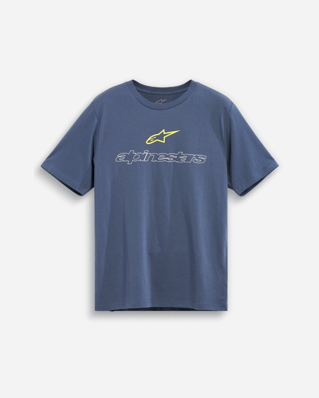 T-Shirt manches courtes Alpinestars Linear Trace - Bleu