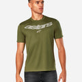 T-Shirt manches courtes Alpinestars Night Performance - Vert