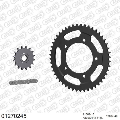 Kit chaîne AFAM Yamaha YZF-R6 (1999-2002)