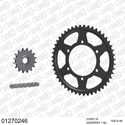 Kit chaîne AFAM Yamaha YZF-R6 (2003-2005)