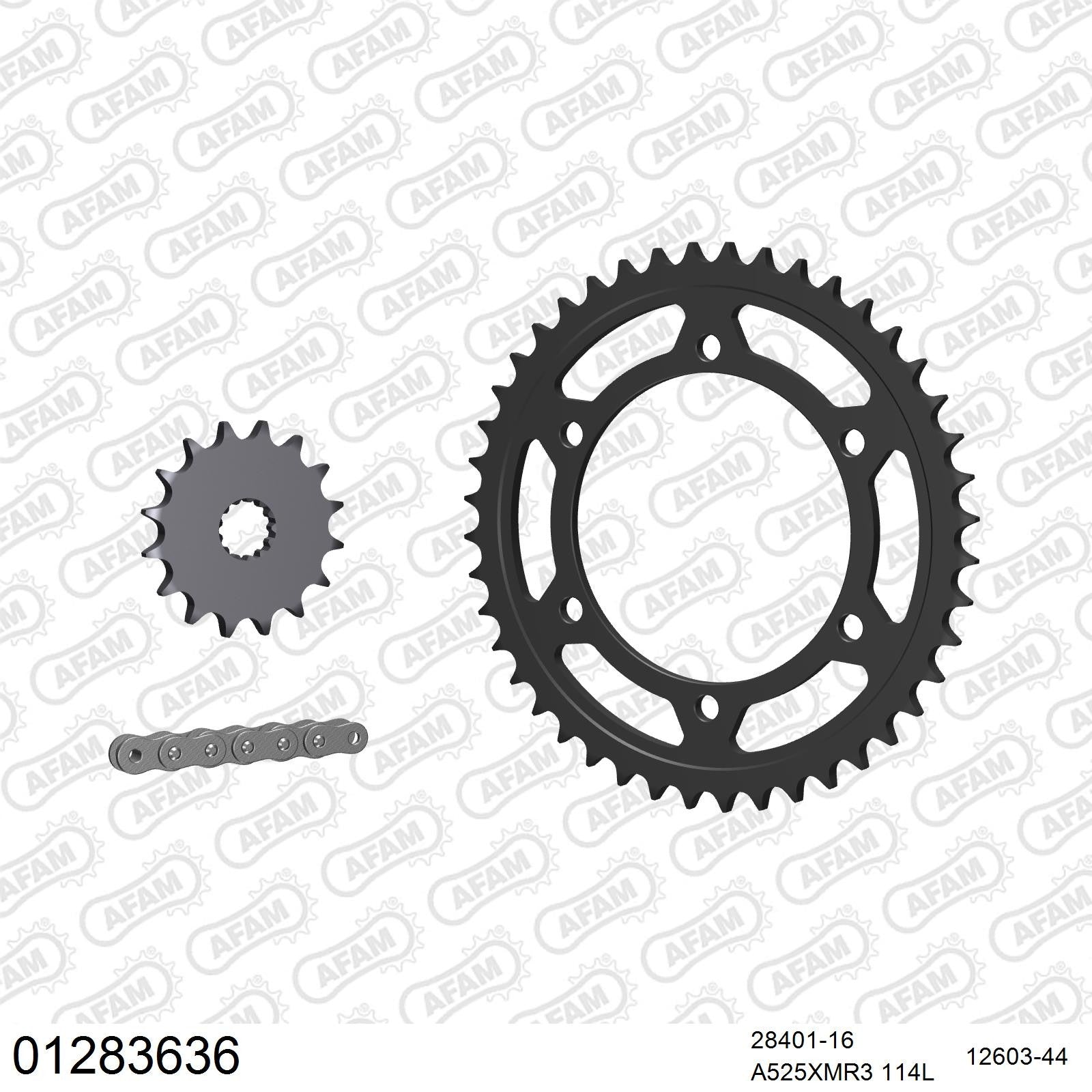 Kit chaîne AFAM Yamaha TDM 850 (1991-1995)