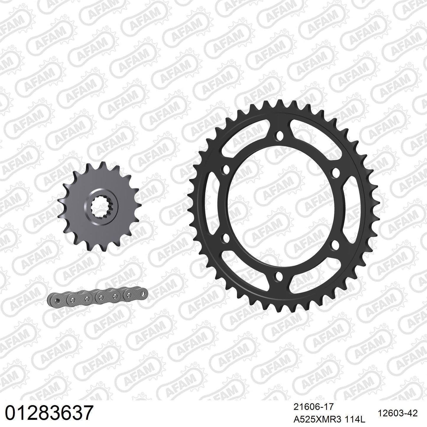 Kit chaîne AFAM Yamaha TDM 850 (1996-1998)