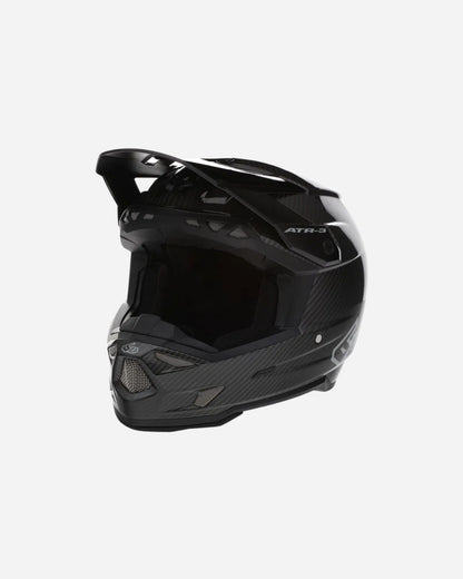 Casque 6D ATR-3 Solid - Noir Mat (Homologué FIM)