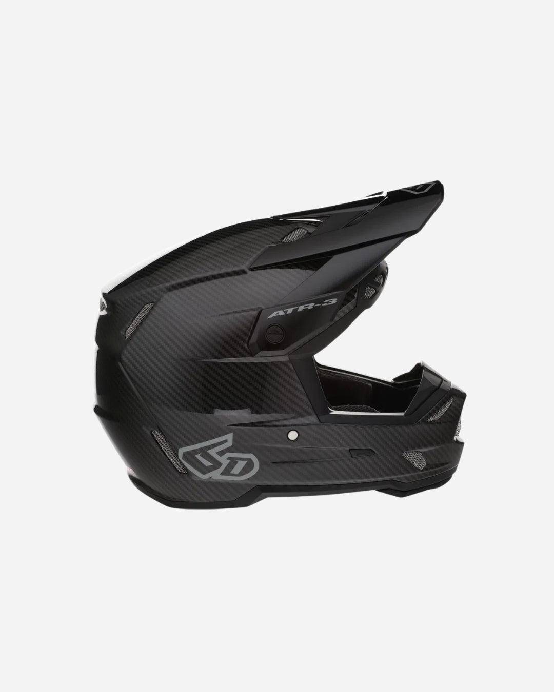 Casque 6D ATR-3 Solid - Noir Mat (Homologué FIM)
