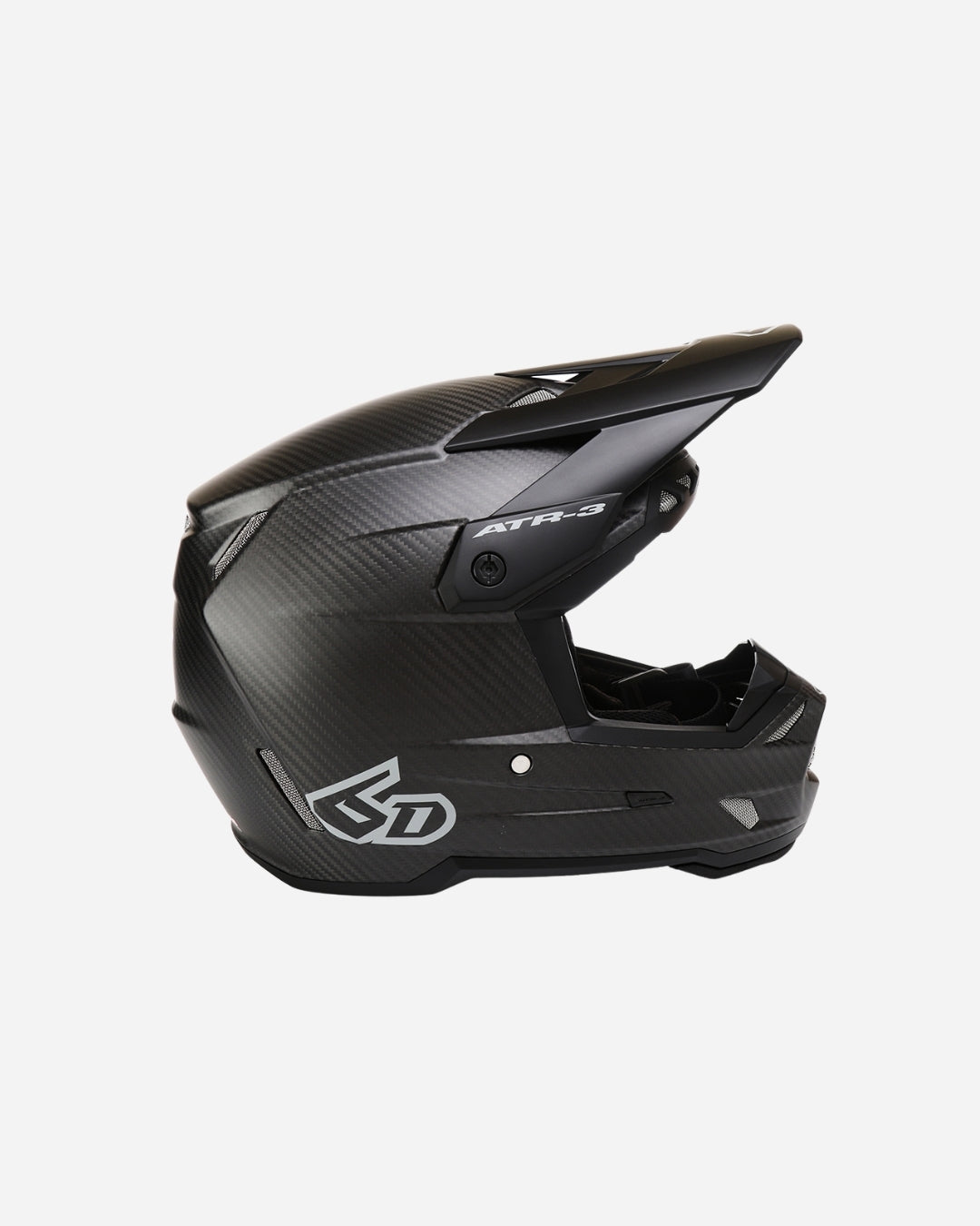 Casque 6D ATR-3 Solid - Noir Mat (Homologué FIM)
