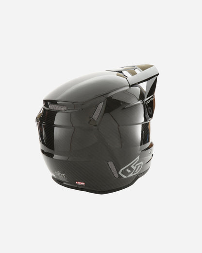 Casque 6D Helmets ATR-3 Solid - Noir Brillant Carbone