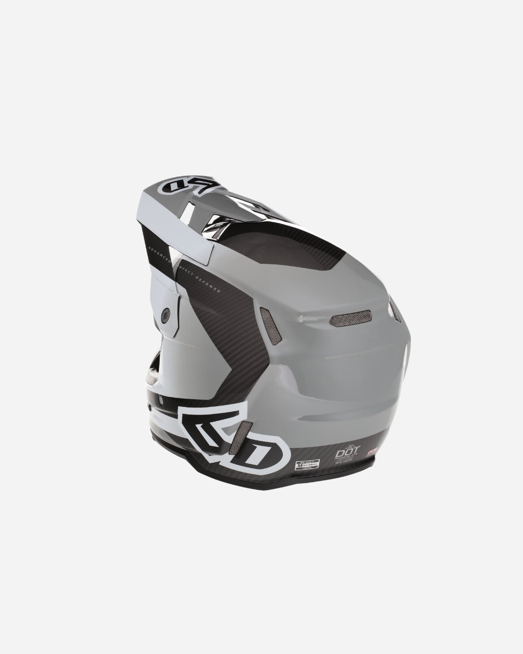 Helm 6D ATR-3 Pure - Weiß Gloss (FIM-homologiert)
