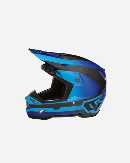 Helm 6D ATR-3 Pure - Tiefblau Glanz (FIM-homologiert)