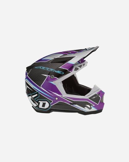 Helm 6D ATR-3 Reflex - Violett Gloss (FIM-homologiert)
