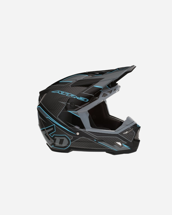 Casque 6D ATR-3 Reflex - Noir Gloss (Homologué FIM) FRHPhe-02