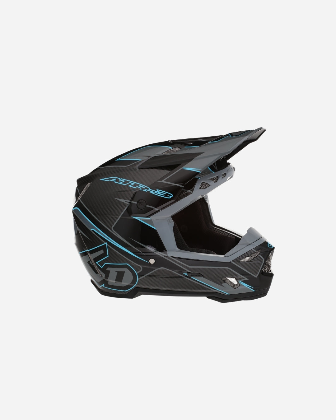 Helm 6D ATR-3 Reflex - Schwarz Gloss (FIM-homologiert)