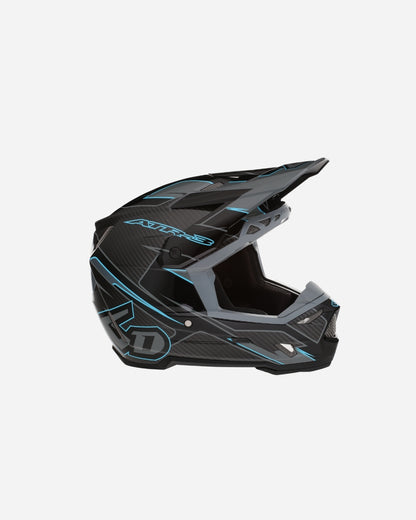 Helm 6D ATR-3 Reflex - Schwarz Gloss (FIM-homologiert)