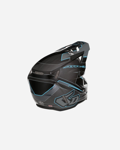 Helm 6D ATR-3 Reflex - Schwarz Gloss (FIM-homologiert)