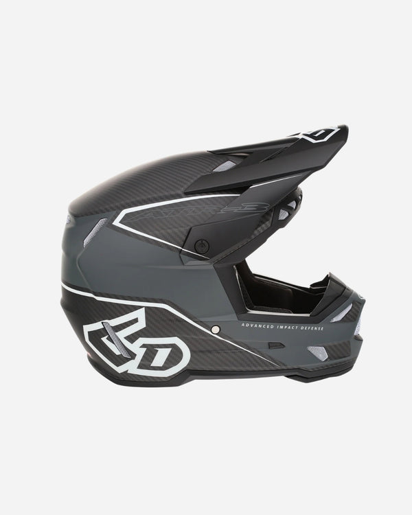 Casque 6D ATR-3 Zone - Blanc Matte (Homologué FIM) FRHPhe-02