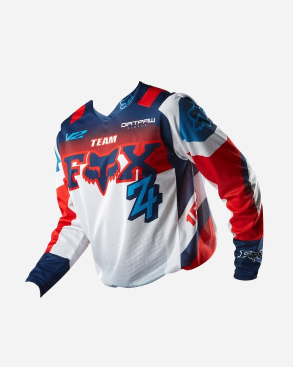 Fox Racing 180 Imperial Jersey – Blau/Weiß