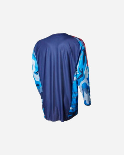Fox Racing 180 Camo Jersey – Blaues Tarnmuster