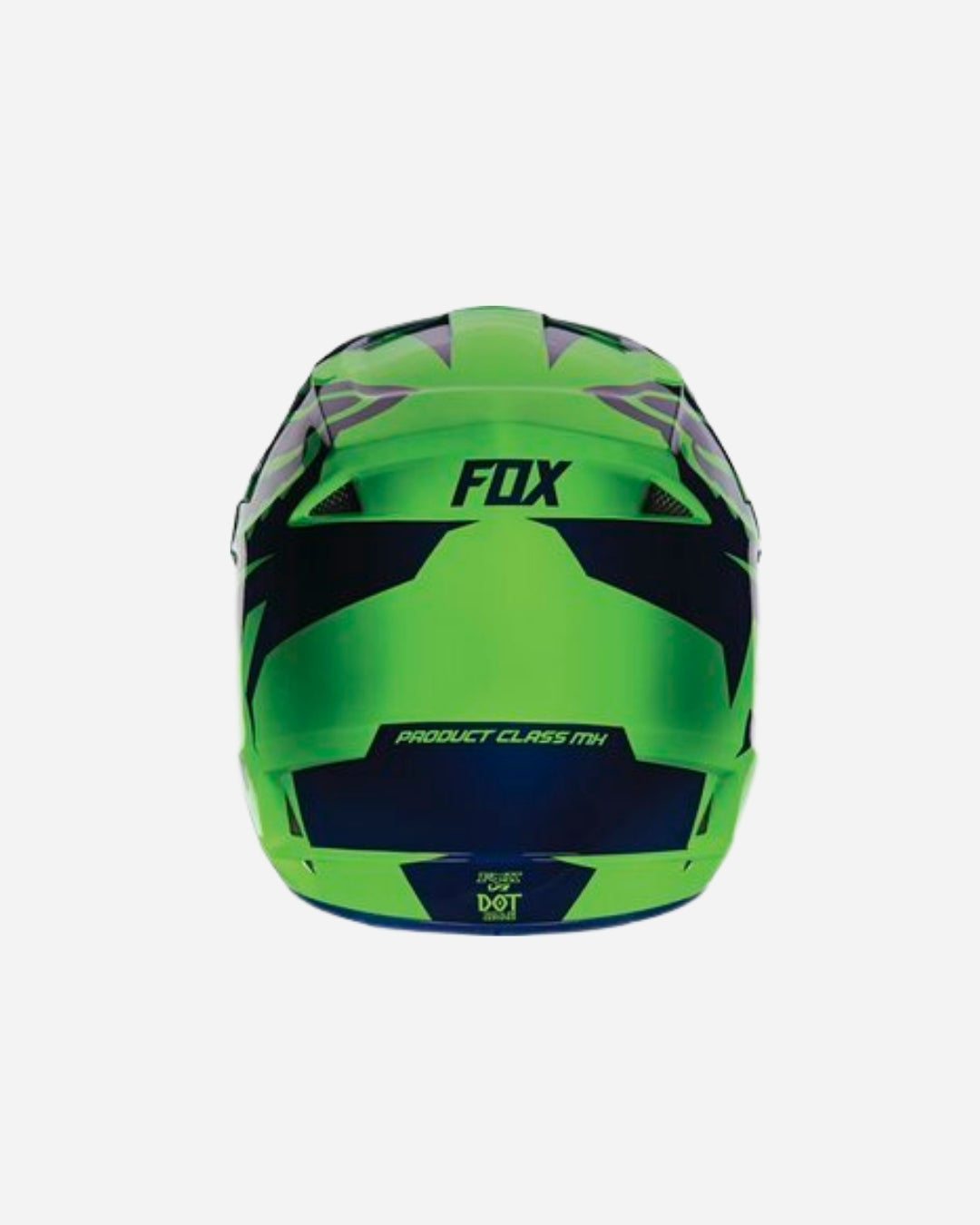 Fox Racing V1 Rennhelm – Fluoreszierendes Grün