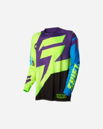 Maillot Shift Racing Faction - Violet/Jaune