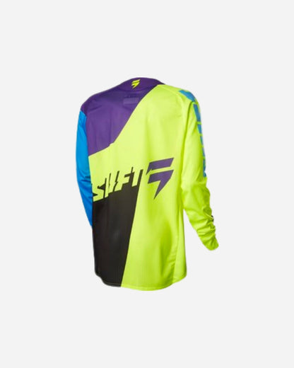 Maillot Shift Racing Faction - Violet/Jaune
