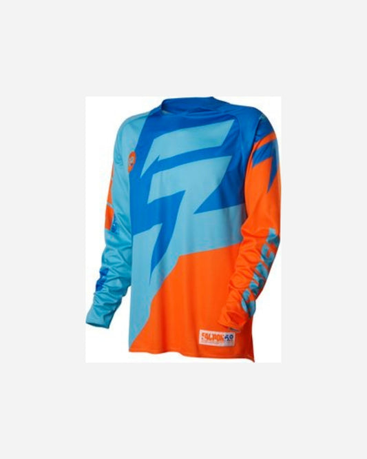 Shift Racing Faction Jersey - Orange/Blue