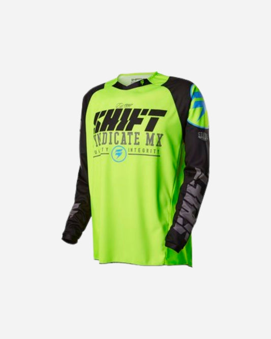 Maillot Shift Racing Strike - Jaune Camo