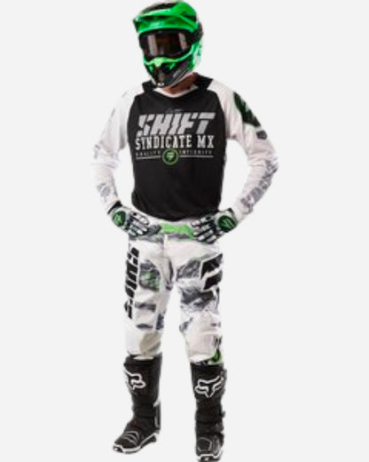 Maillot Shift Racing Strike - Noir Camo