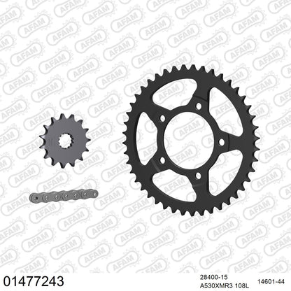 Kit chaîne AFAM Suzuki GSX-R 750 (1988-1989)