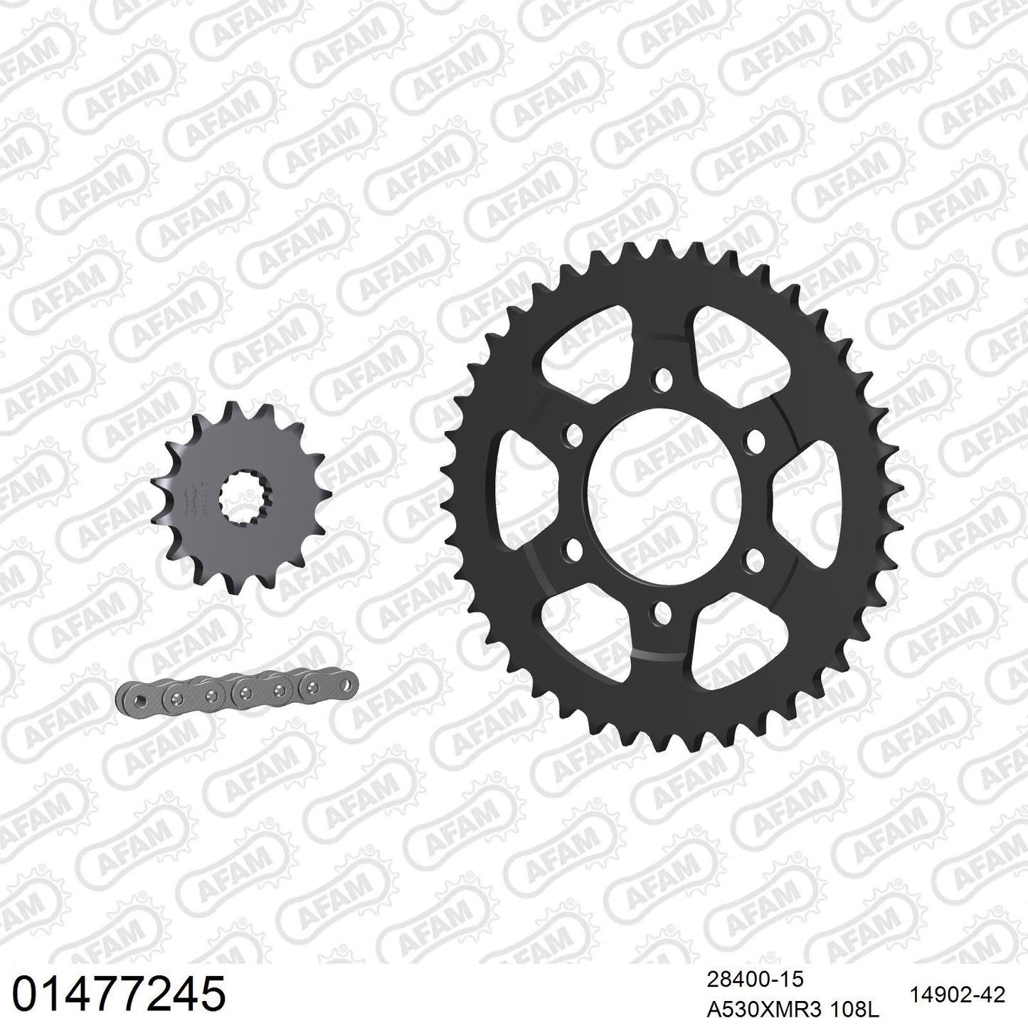 Kit chaîne AFAM Suzuki GSX-R 750 (1992-1995)