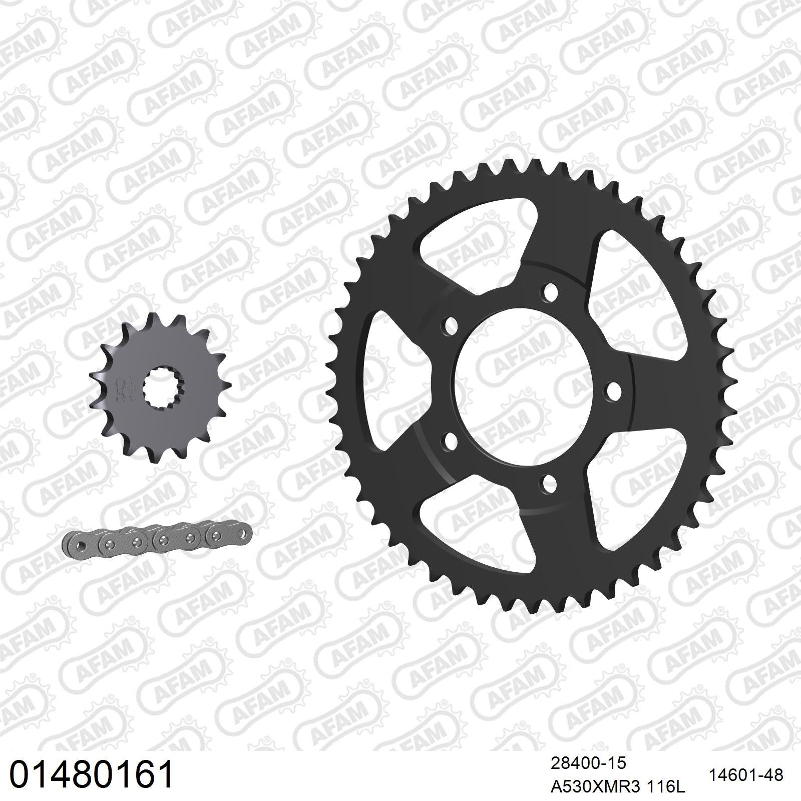 Kit chaîne AFAM Suzuki VZ 800 Marauder (1997-2004)