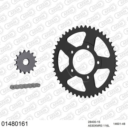 Kit chaîne AFAM Suzuki VZ 800 Marauder (1997-2004)
