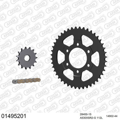 Kit chaîne AFAM Suzuki GSX 1200 Inazuma (1999-2000)
