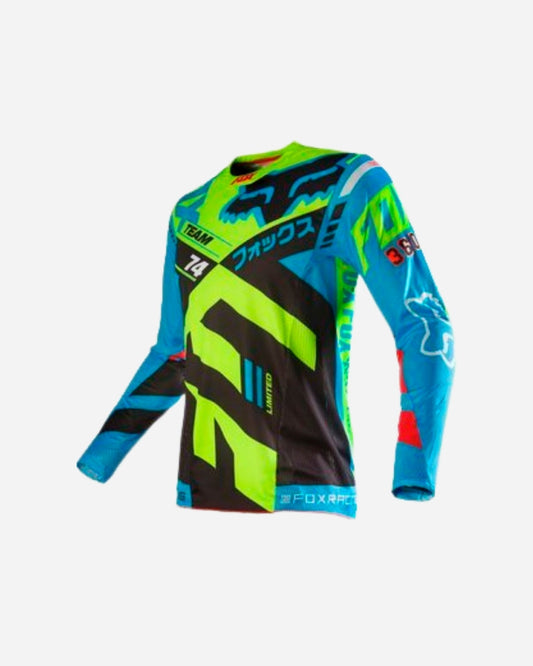 Maillot Fox Racing 360 Divizion - Bleu/Jaune