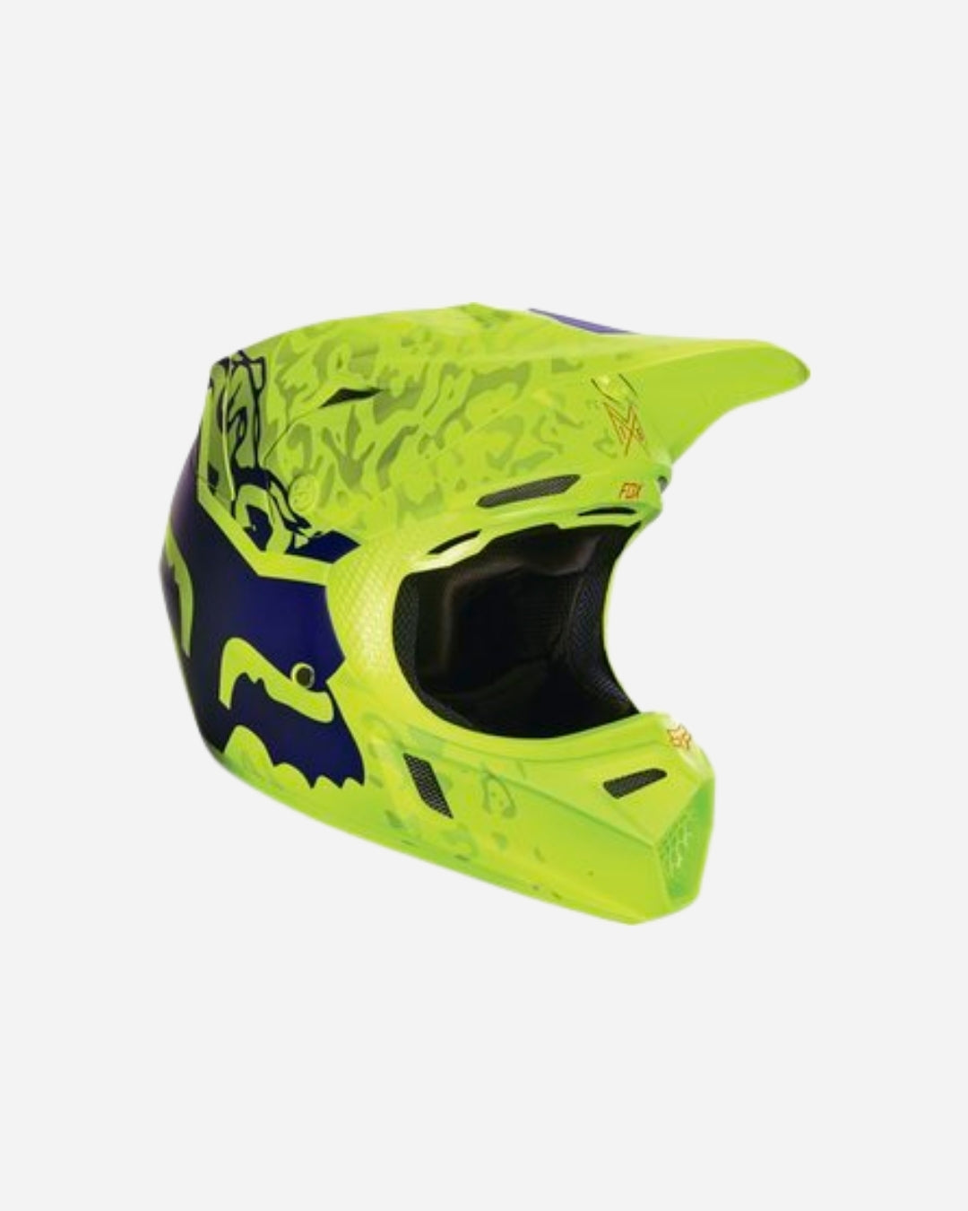 Fox Racing V3 Cauz Helm - Gelb