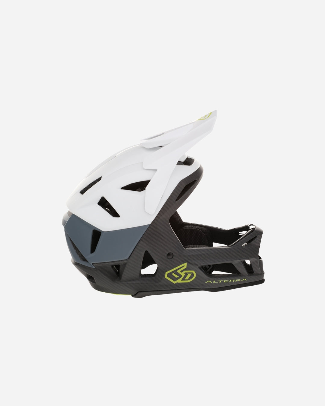 Casque 6D Alterra - Segment Gris Blanc
