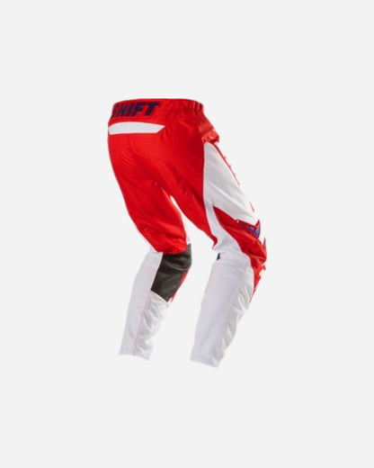 Pantalon Shift Racing Strike Stripes Édition Limitée - Rouge