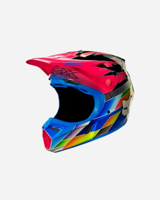 Casque Fox Racing V3 Daytona Édition Limitée - Rose