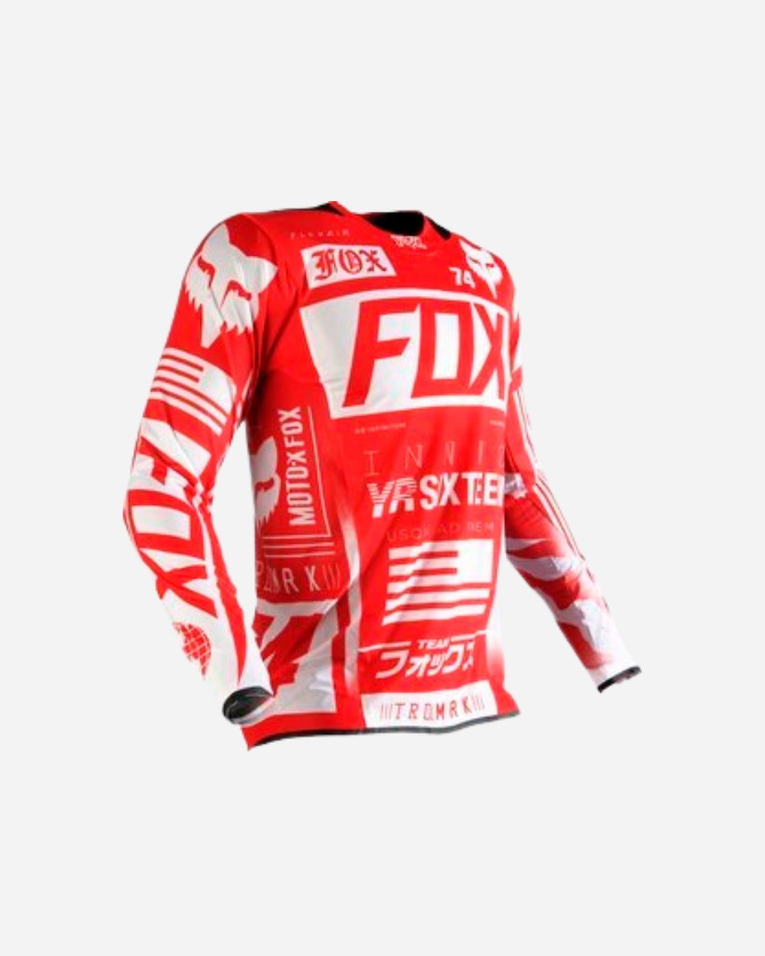 Maillot Fox Racing Flexair Union - Rouge